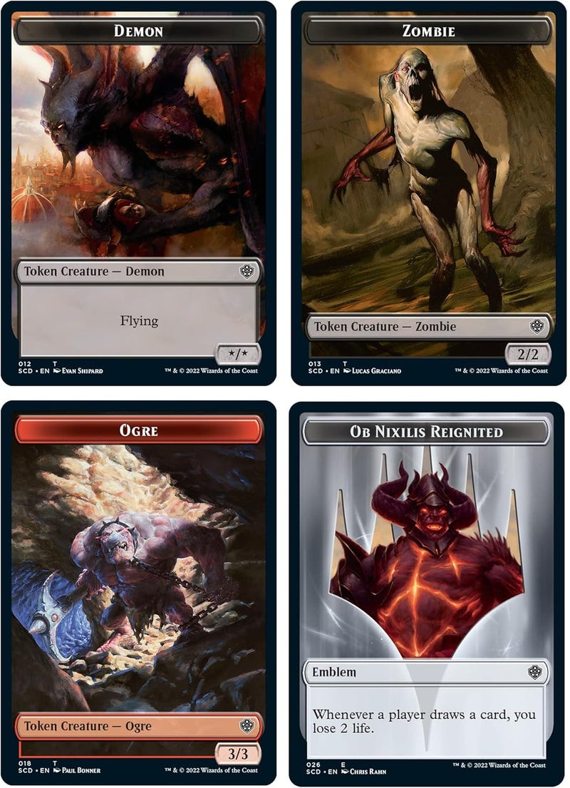 Magic the Gathering Starter Commander Deck - Chaos Incarnate (Black-Red) | Ready-to-Play Deck for Beginners and Fans | Ages 13+ | Collectible Card Games - Image 3
